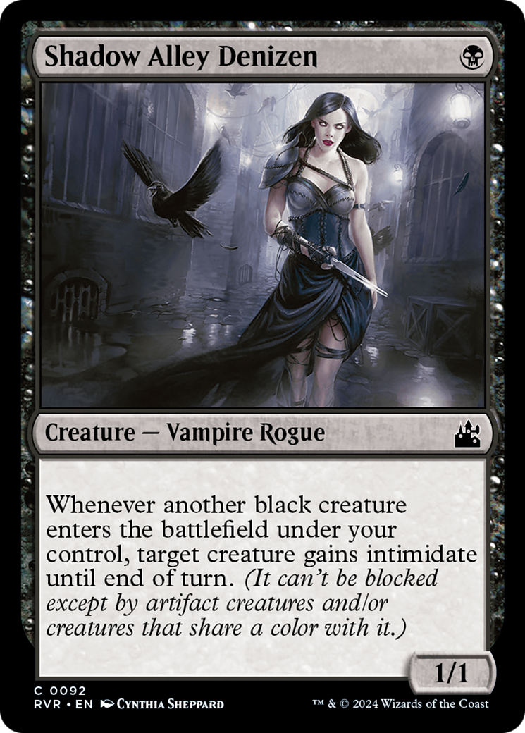 Shadow Alley Denizen (RVR-092) - [Ravnica Remastered] Foil