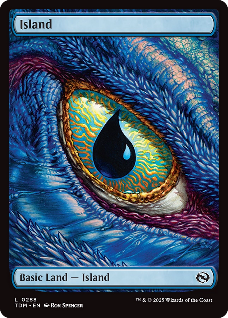 Island (TDM-288) - [Tarkir: Dragonstorm]