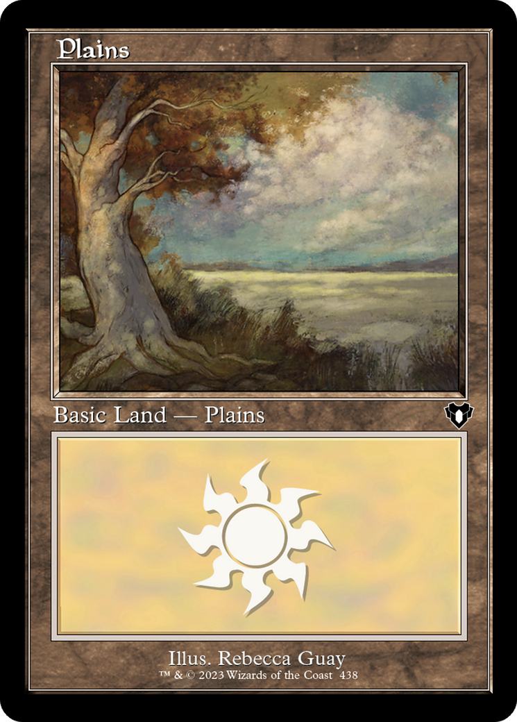 Plains (438) (Retro Frame) (CMM-438) - [Commander Masters]