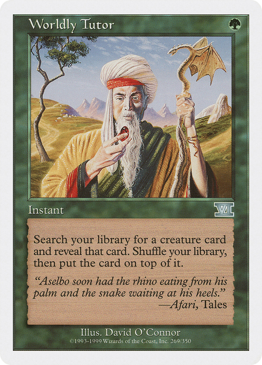 Worldly Tutor (6ED-269) - [Classic Sixth Edition]