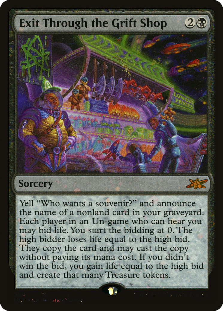 Exit Through the Grift Shop (UNF-360) - [Unfinity] Foil