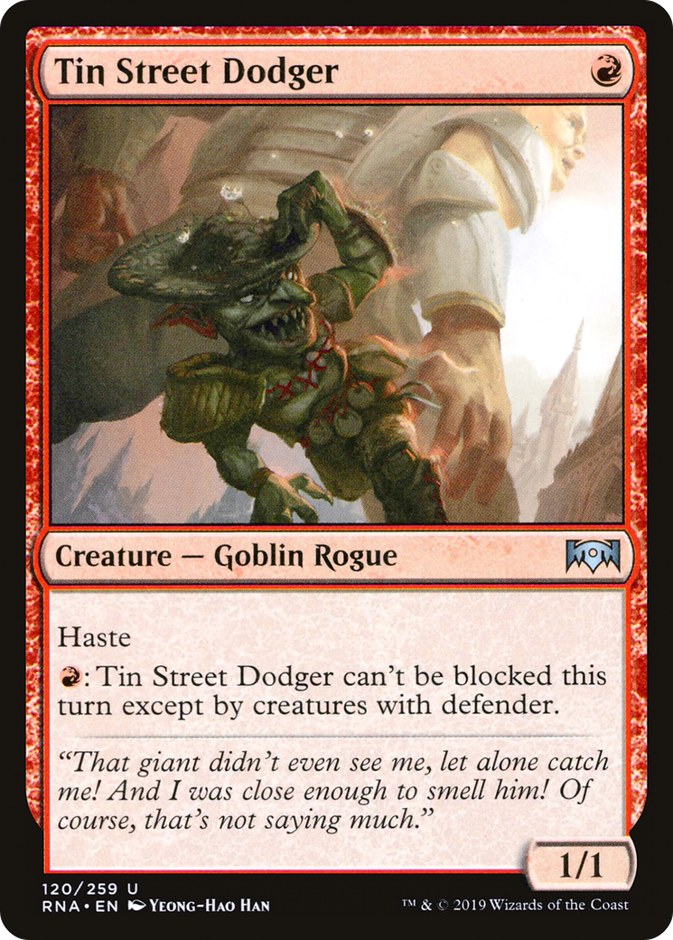 Tin Street Dodger (RNA-120) - [Ravnica Allegiance]