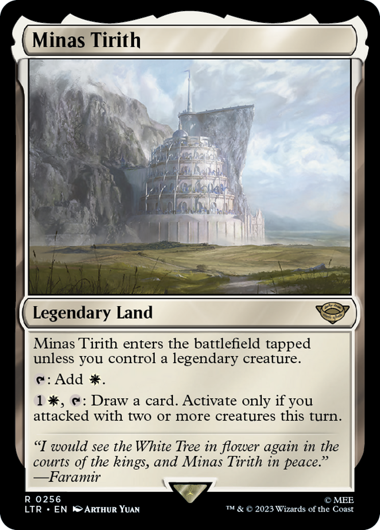 Minas Tirith (LTR-256) - [The Lord of the Rings: Tales of Middle-earth] Foil