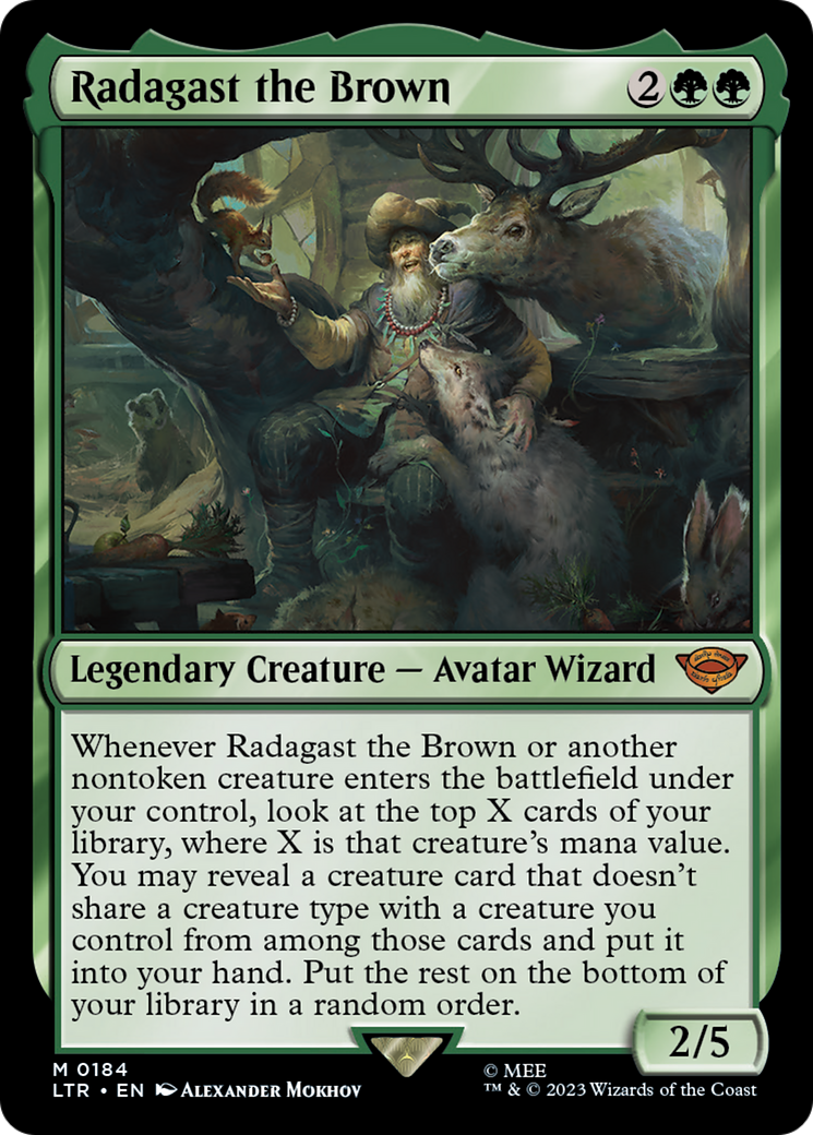 Radagast the Brown (LTR-184) - [The Lord of the Rings: Tales of Middle-earth] Foil