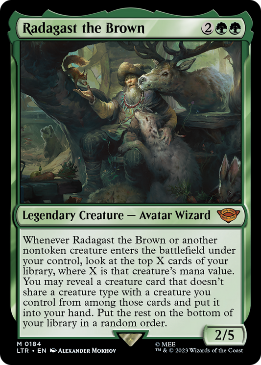 Radagast the Brown (LTR-184) - [The Lord of the Rings: Tales of Middle-earth] Foil