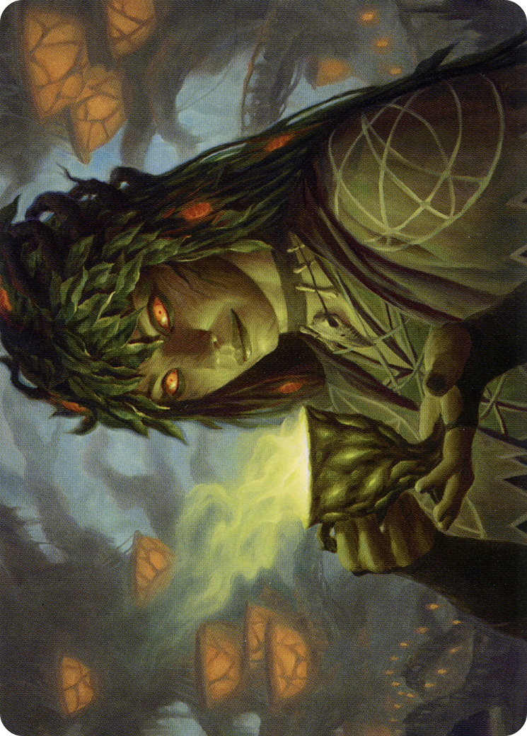 Dina, Soul Steeper // Dina, Soul Steeper (ASTX-023) - [Strixhaven Art Series] (Borderless) Foil