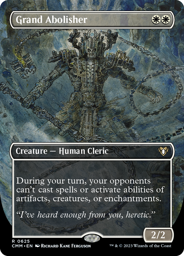 Grand Abolisher (Art alternatif sans frontières) [Commander Masters] 