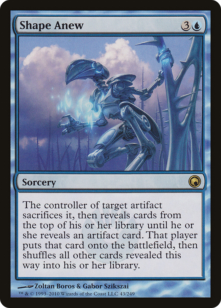 Shape Anew (SOM-043) - [Scars of Mirrodin] Foil