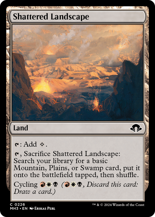 Shattered Landscape (MH3-226) - [Modern Horizons 3]