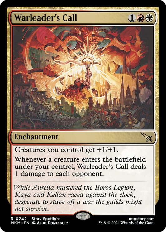 Warleader's Call (MKM-242) - [Murders at Karlov Manor] Foil