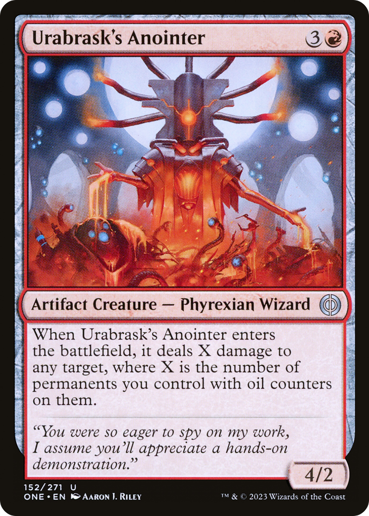 Urabrask's Anointer (ONE-152) - [Phyrexia: All Will Be One]