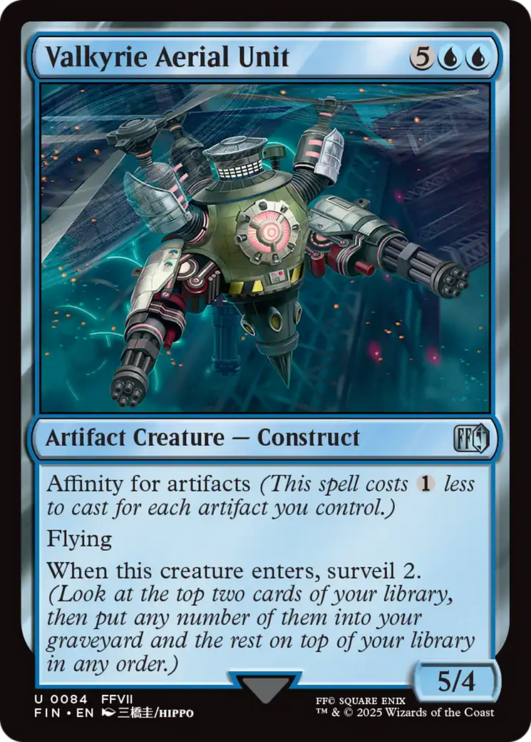 Valkyrie Aerial Unit (FIN-084) - [FINAL FANTASY] Foil