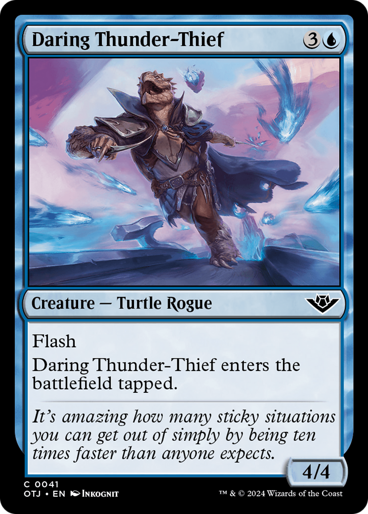 Daring Thunder-Thief (OTJ-041) - [Outlaws of Thunder Junction]