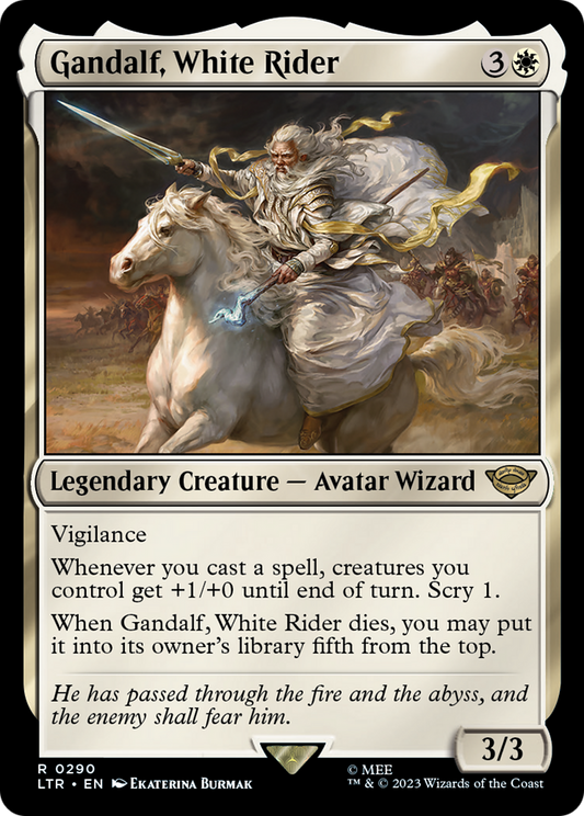 Gandalf, White Rider (LTR-290) - [The Lord of the Rings: Tales of Middle-earth]