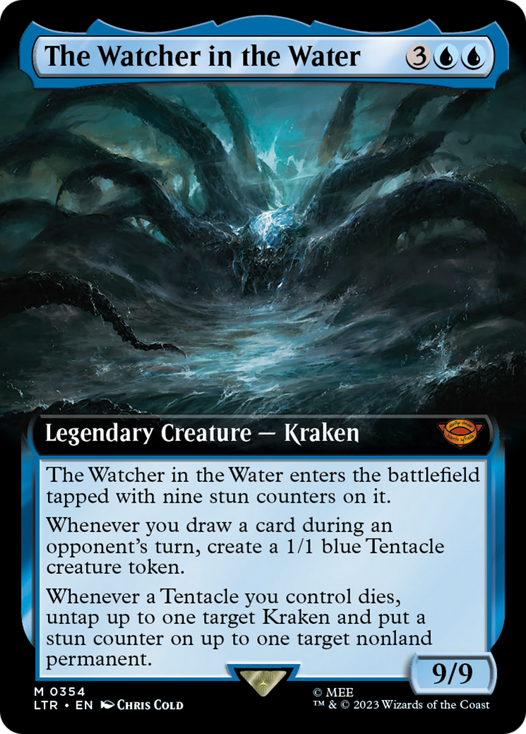 The Watcher in the Water (LTR-354) - [The Lord of the Rings: Tales of Middle-earth]: (Extended Art)