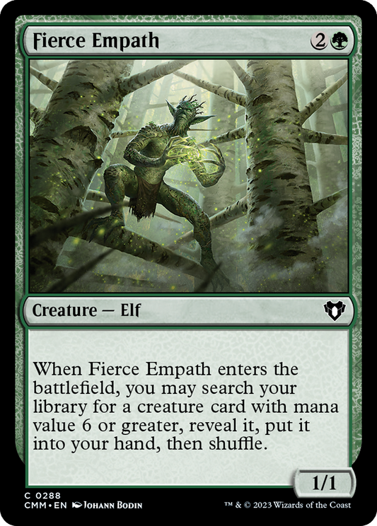 Fierce Empath (CMM-288) - [Commander Masters] Foil