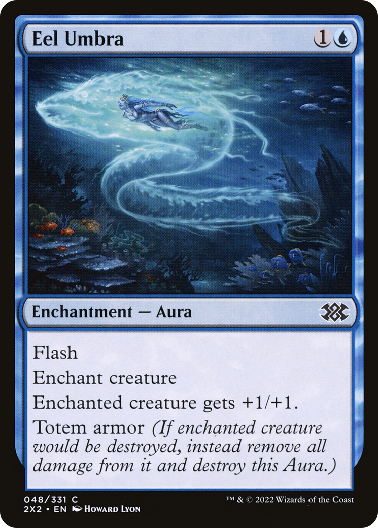 Eel Umbra (2X2-048) - [Double Masters 2022] Foil