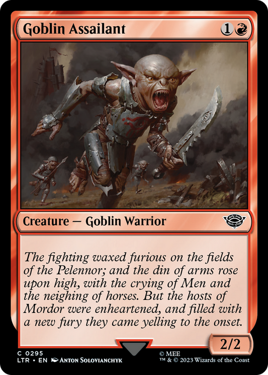Goblin Assailant (LTR-295) - [The Lord of the Rings: Tales of Middle-earth]