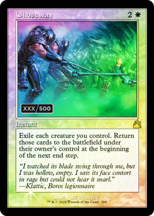 Ghostway (RVR-308Z) - [Ravnica Remastered] Foil