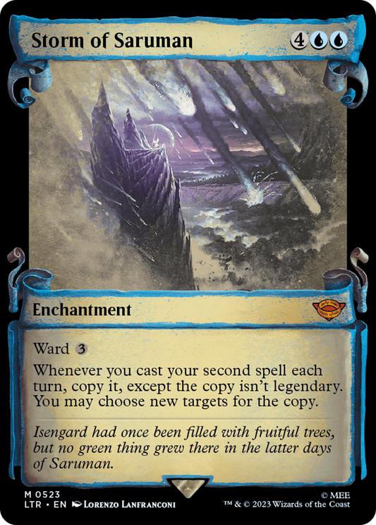 Storm of Saruman (LTR-523) - [The Lord of the Rings: Tales of Middle-earth]: (Showcase) Foil