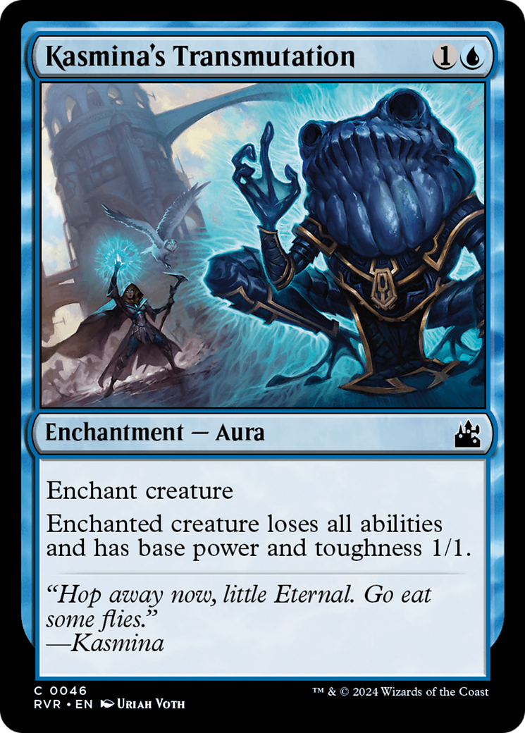 Kasmina's Transmutation (RVR-046) - [Ravnica Remastered] Foil