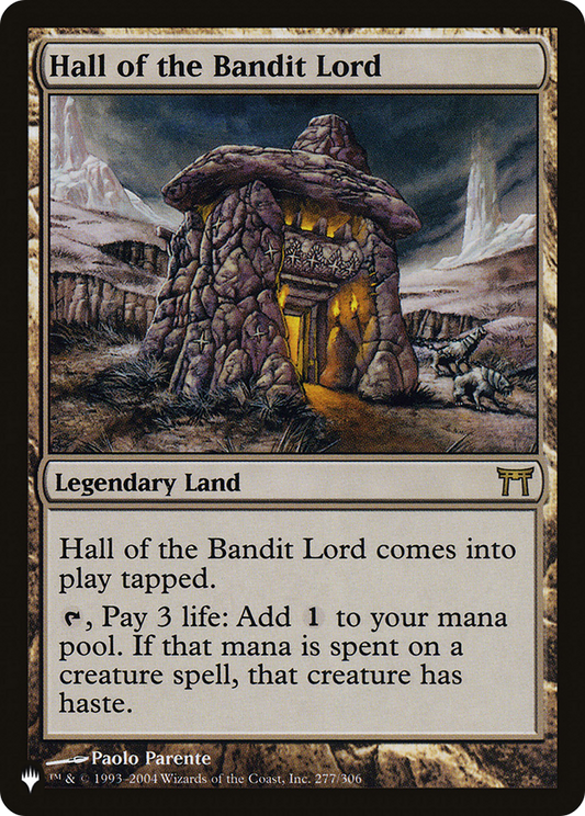 Hall of the Bandit Lord (LIST-277/306) - [The List]