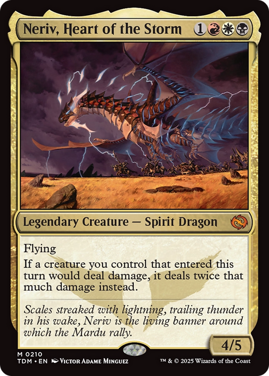 Neriv, Heart of the Storm (TDM-210) - [Tarkir: Dragonstorm]