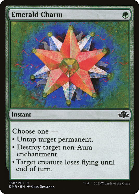 Emerald Charm (DMR-158) - [Dominaria Remastered] Foil