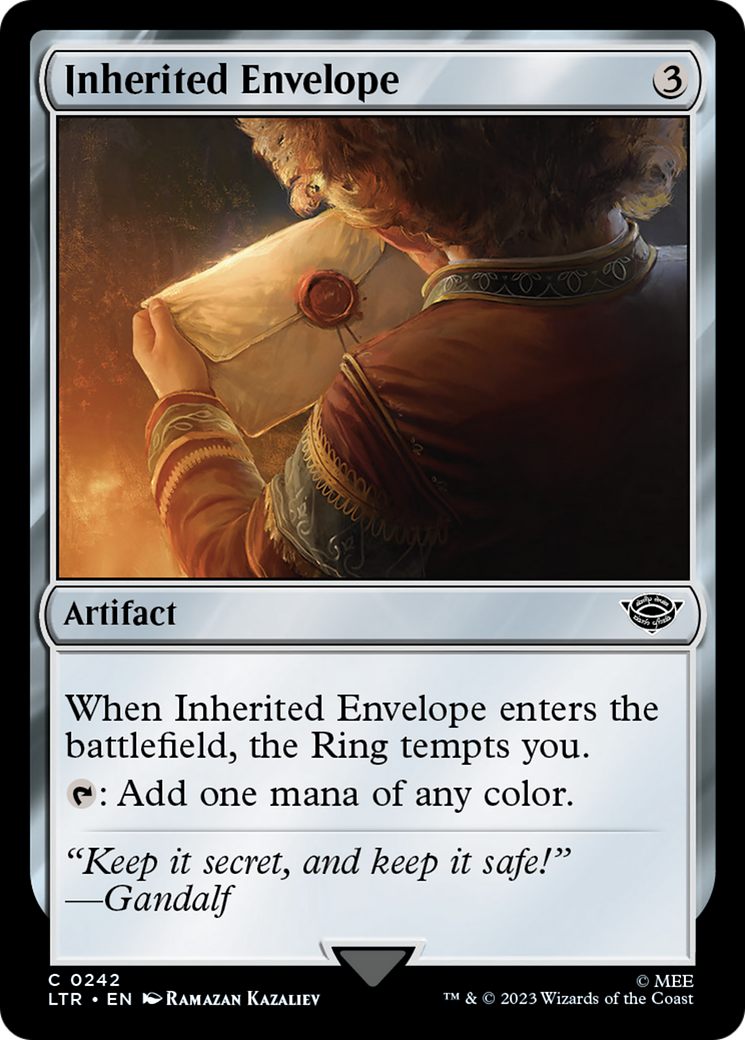 Inherited Envelope (LTR-242) - [The Lord of the Rings: Tales of Middle-earth] Foil