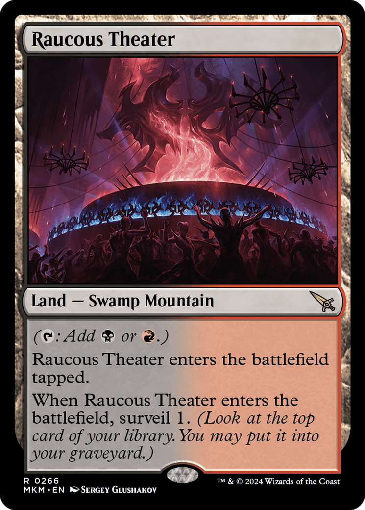 Raucous Theater (MKM-266) - [Murders at Karlov Manor] Foil