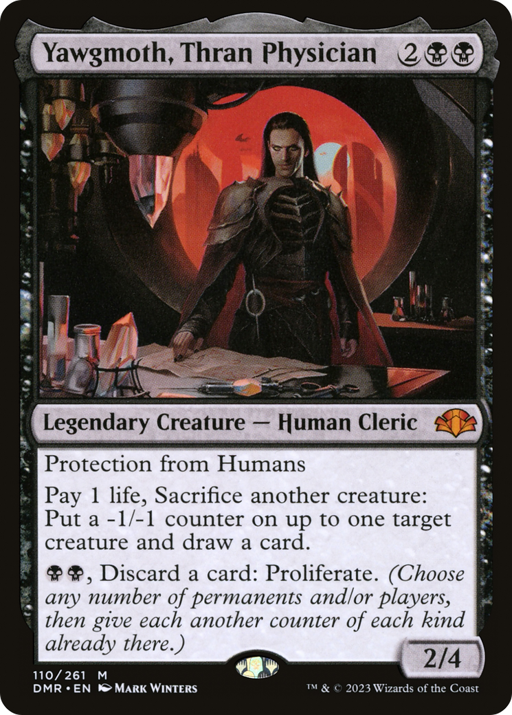 Yawgmoth, Thran Physician (DMR-110) - [Dominaria Remastered] Foil