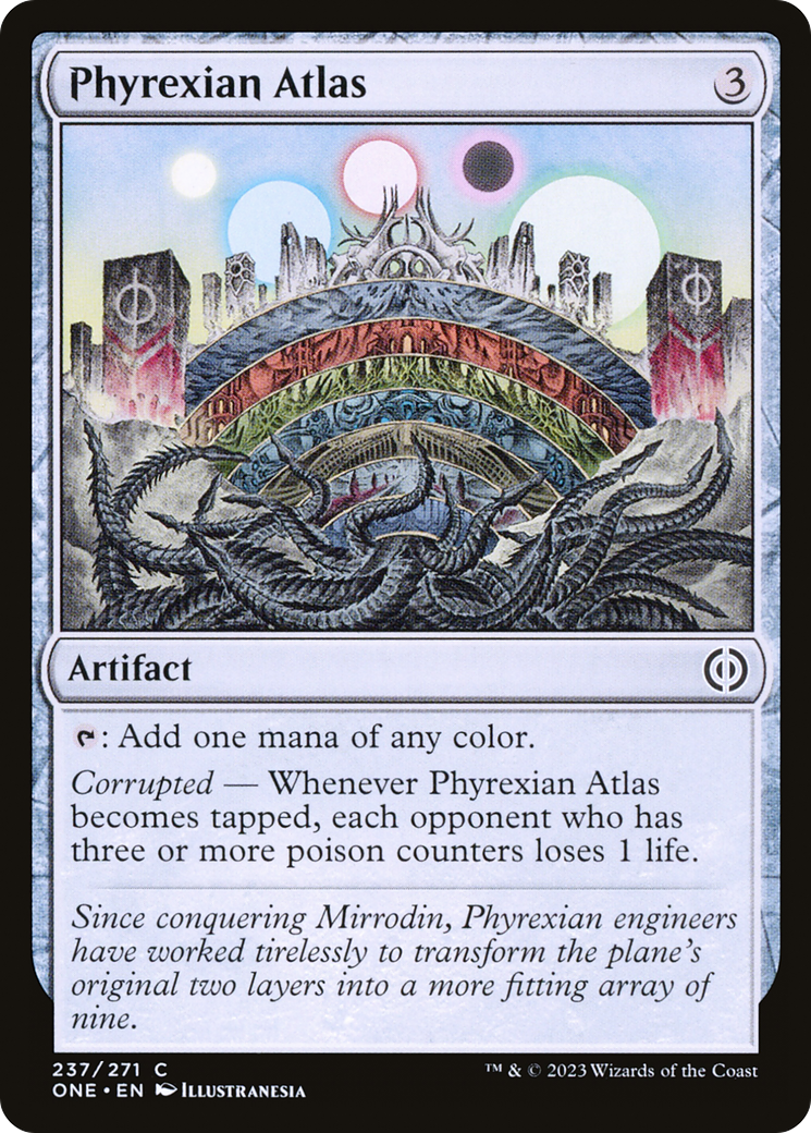 Phyrexian Atlas (ONE-237) - [Phyrexia: All Will Be One]
