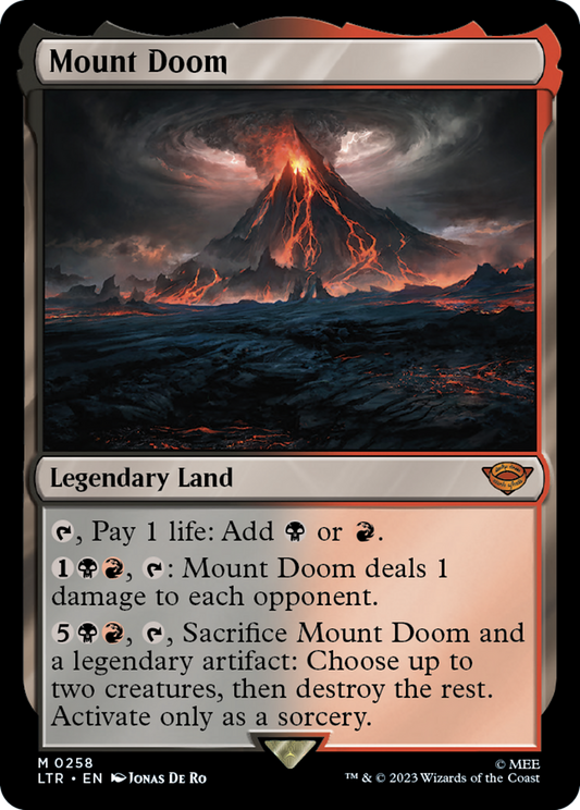 Mount Doom (LTR-258) - [The Lord of the Rings: Tales of Middle-earth]