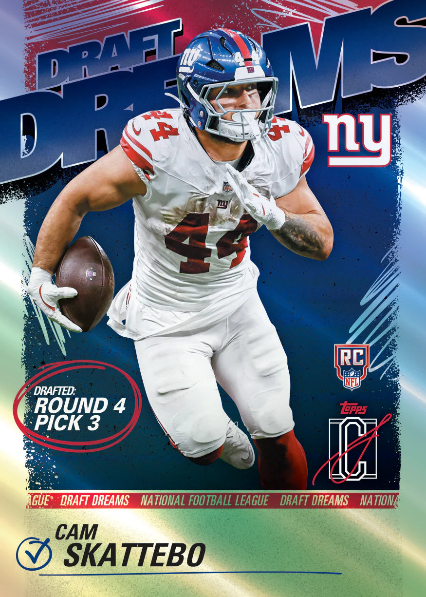 2025 Topps Signature Class Football Mega Box