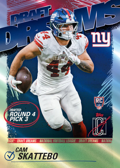 2025 Topps Signature Class Football Mega Box