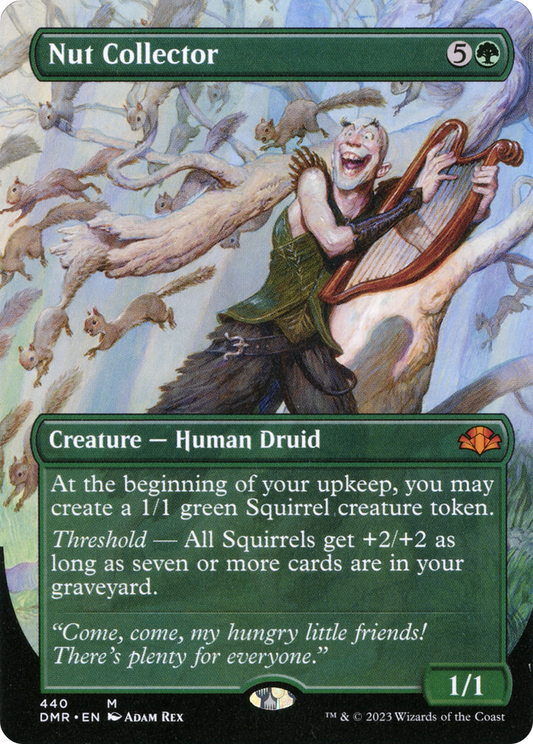 Nut Collector (DMR-440) - [Dominaria Remastered] (Borderless) Foil