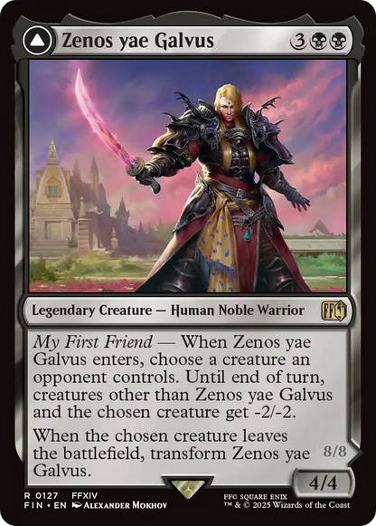 Zenos yae Galvus // Shinryu, Transcendent Rival (FIN-127) - [FINAL FANTASY] Foil