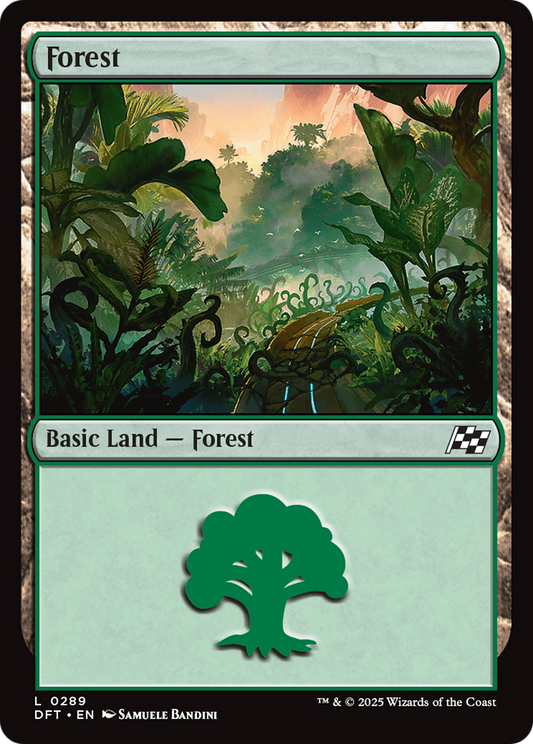 Forest (0289) (DFT-289) - [Aetherdrift] Foil