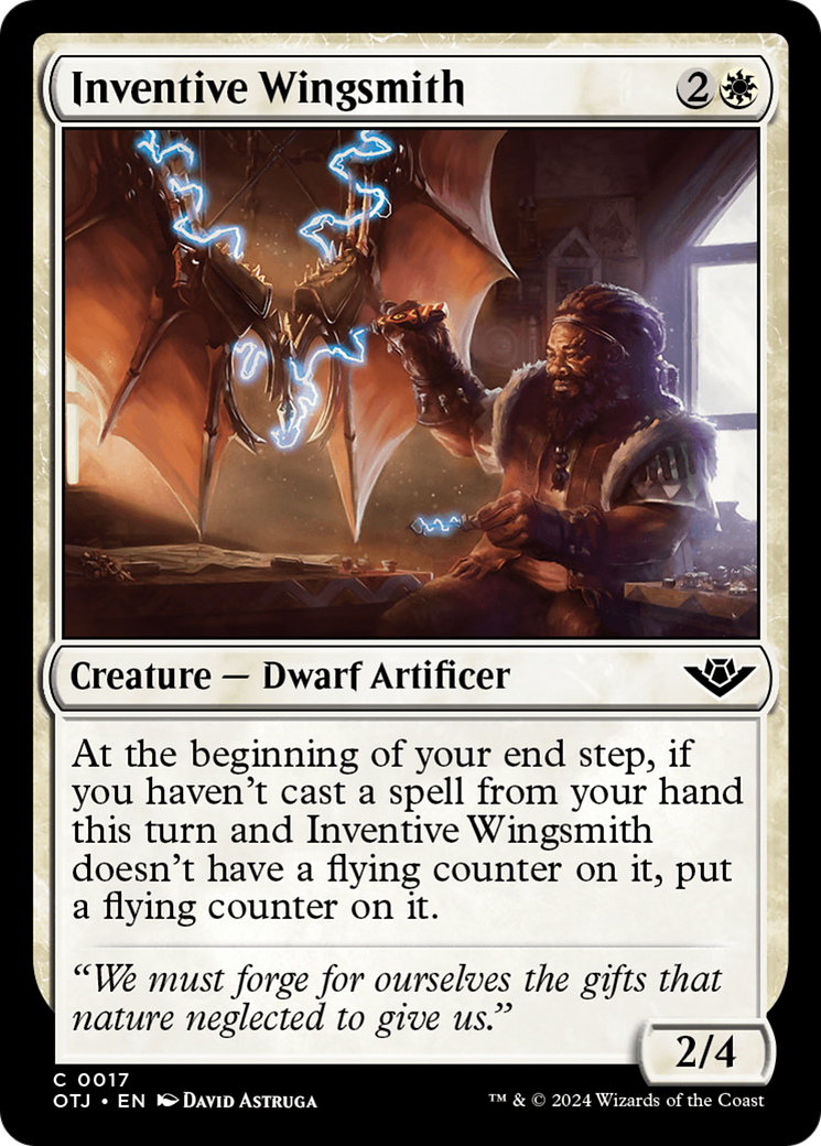 Inventive Wingsmith (OTJ-017) - [Hors-la-loi de Thunder Junction] Foil 