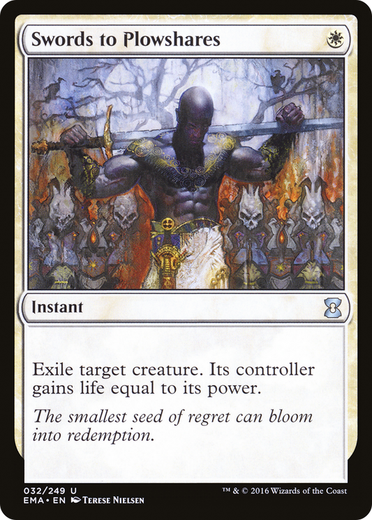 Swords to Plowshares (EMA-032) - [Eternal Masters] Foil