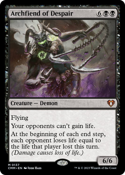 Archfiend of Despair (CMM-137) - [Commander Masters]