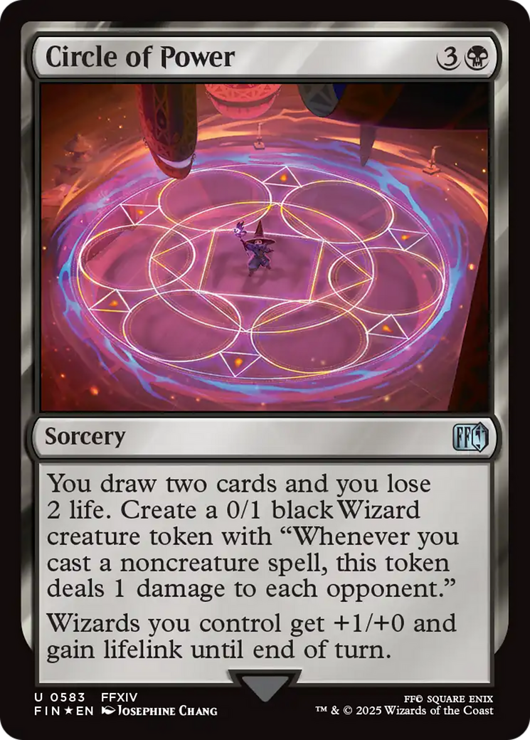 Circle of Power (Surge Foil) (FIN-583) - [FINAL FANTASY] Foil