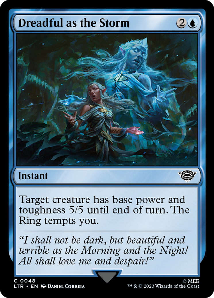 Dreadful as the Storm (LTR-048) - [The Lord of the Rings: Tales of Middle-earth] Foil