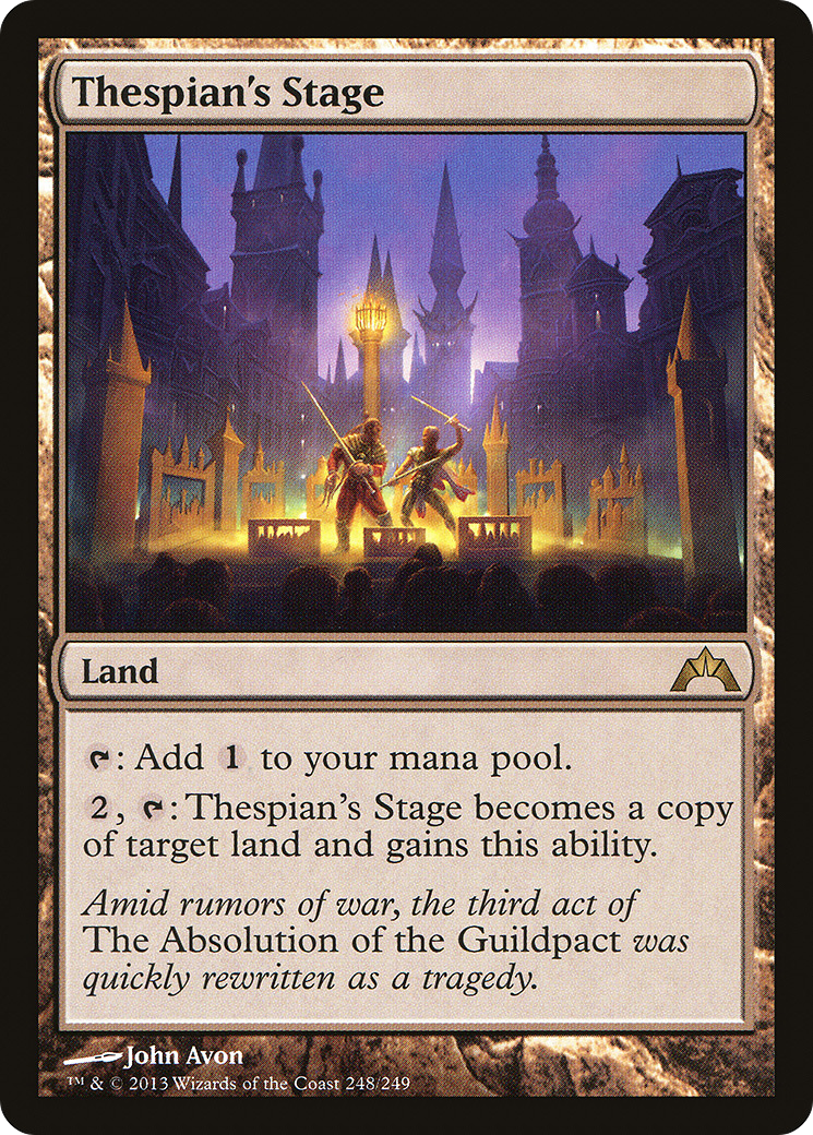 Thespian's Stage (GTC-248) - [Gatecrash] Foil