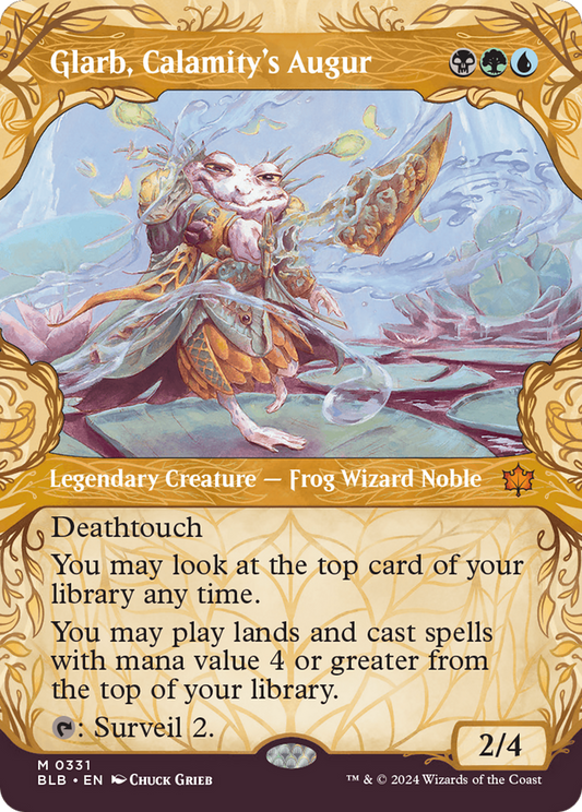 Glarb, Calamity's Augur (BLB-331) - [Bloomburrow] Foil