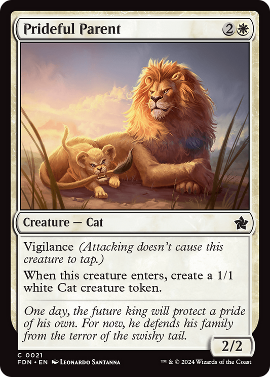 Prideful Parent (FDN-021) - [Foundations] Foil