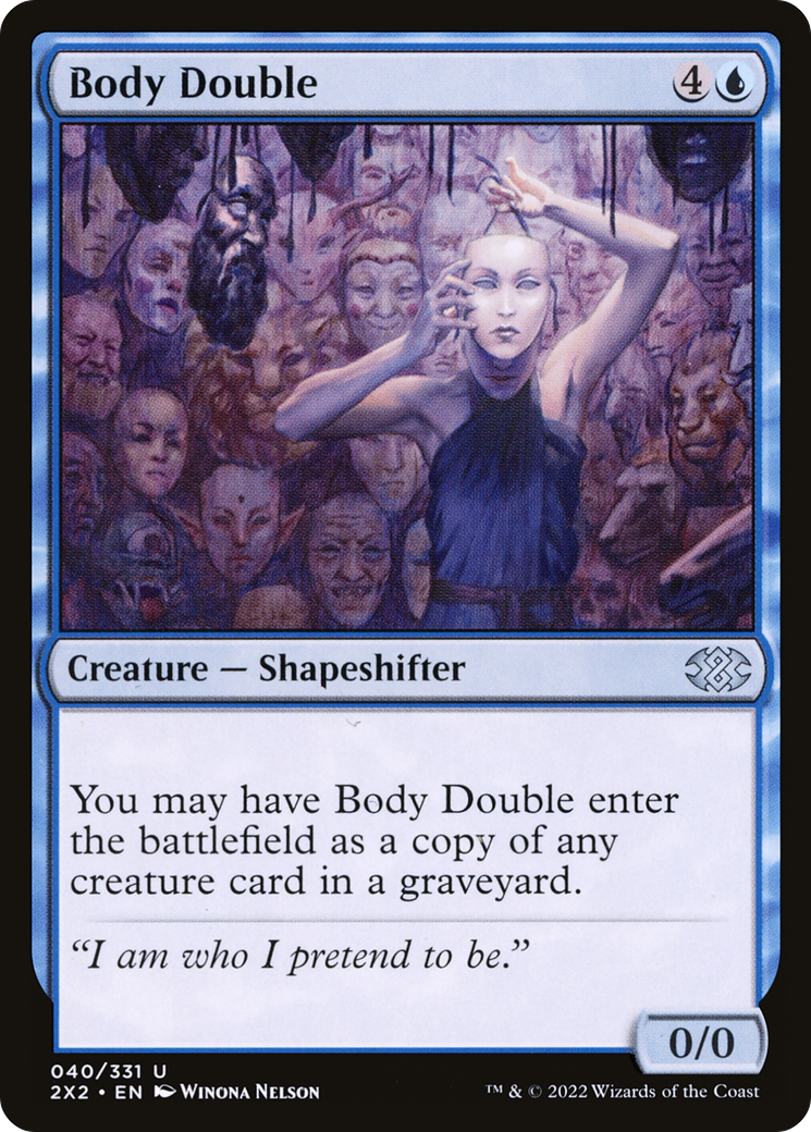 Body Double (2X2-040) - [Double Masters 2022] Foil