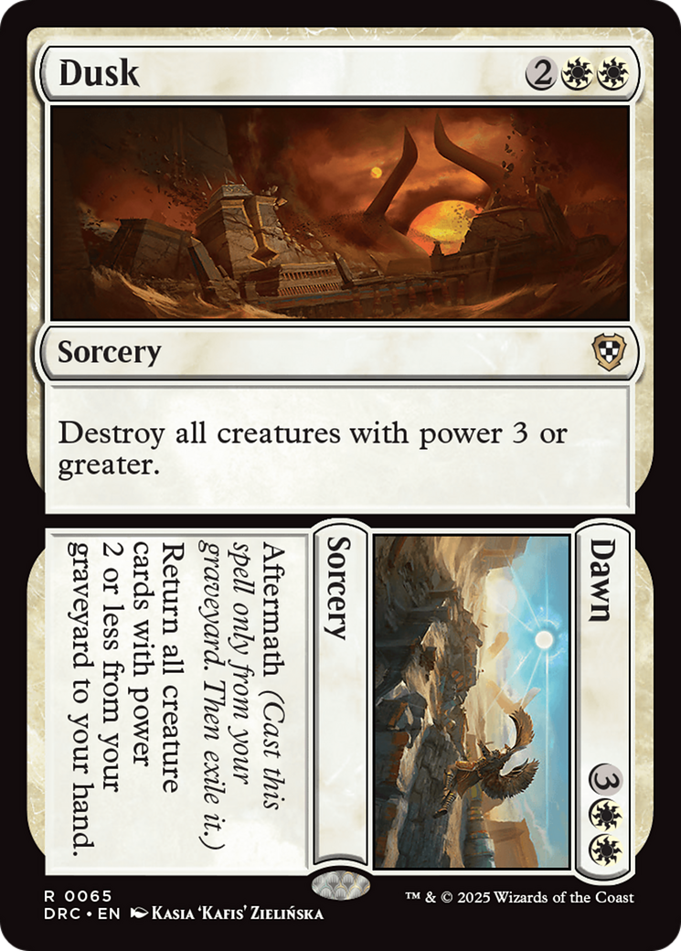 Dusk // Dawn (DRC-065) - [Commander: Aetherdrift]