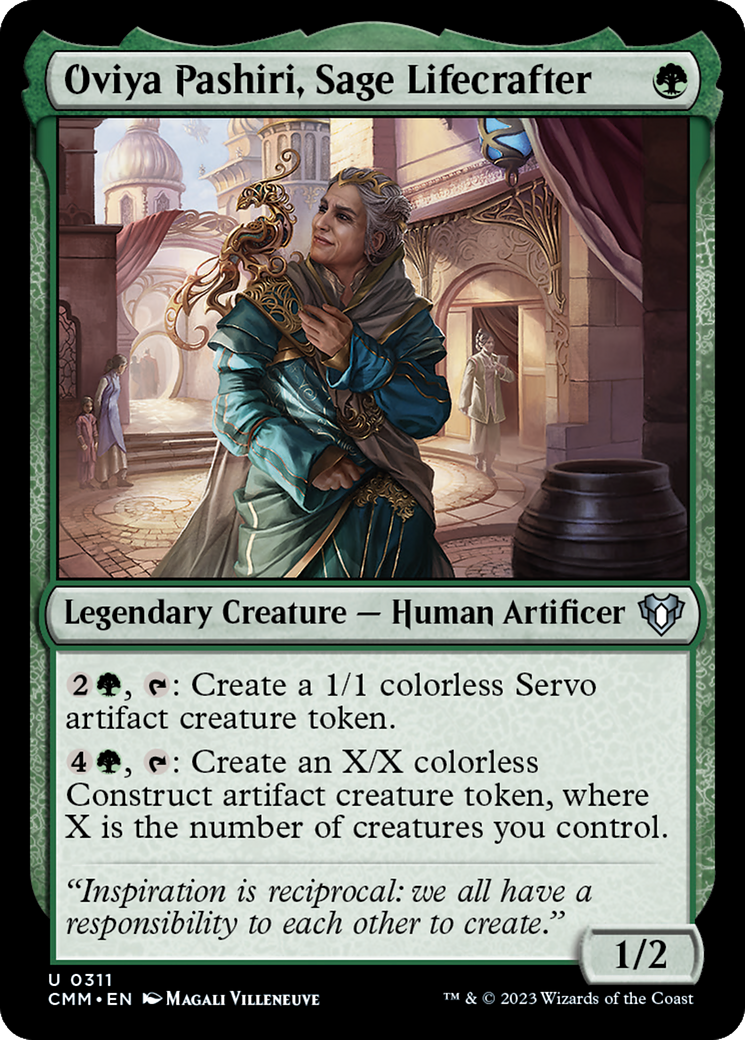 Oviya Pashiri, Sage Lifecrafter [Commandant Maîtres] 