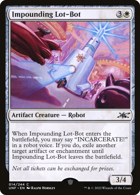 Impounding Lot-Bot (UNF-014) - [Unfinity] Foil